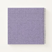 Hans - Ein mit Augen Monster Spiral Notebook Notizblock (Rückseite)
