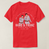 Hans Franz Wir haben gewollt, Sie seit 1987 auf di T-Shirt (Design vorne)