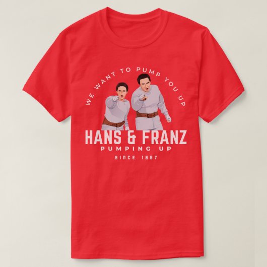 Hans Franz Wir haben gewollt, Sie seit 1987 auf di T-Shirt (Design vorne)