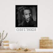 Hans Gruber Poster (Küche)