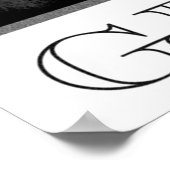 Hans Gruber Poster (Ecke)