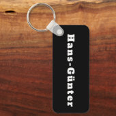 Hans-Günter Schlüsselanhänger (Vorderseite)