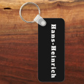 Hans-Heinrich Schlüsselanhänger (Vorderseite)