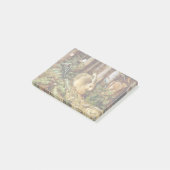 Hans Hoffmann ein Hase im Wald Post-it Klebezettel (angewinkelt)