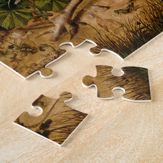 Hans Hoffmann ein Hase im Wald Puzzle (Seite)