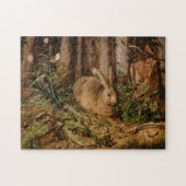 Hans Hoffmann ein Hase im Wald Puzzle (Horizontal)