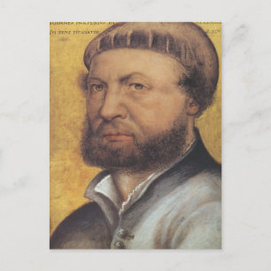 Hans Holbein das Jüngere-Selbst-Portrait Postkarte
