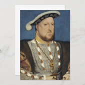 Hans Holbein der Jüngere - Portrait von Heinrich V Einladung (Vorne/Hinten)