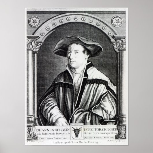 Hans Holbein der Jüngere Poster (Vorne)