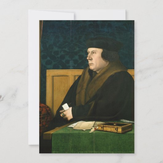 Hans Holbein the Younger - Thomas Cromwell Einladung (Vorderseite)