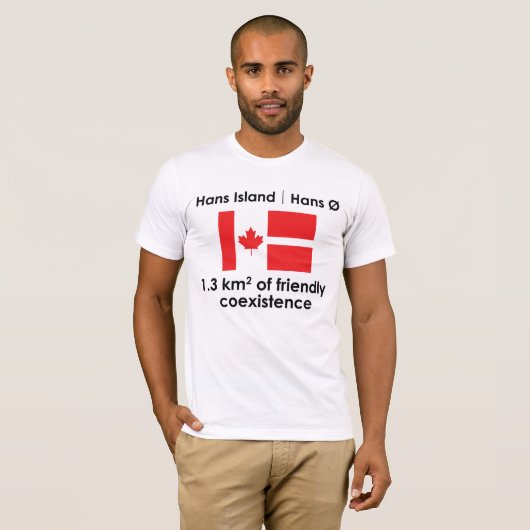 Hans Island/Hans Ø T-Shirt (Vorne ganz)