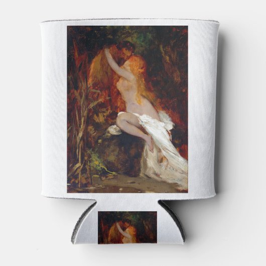 Hans Makart Faun und Nymph Dosenkühler (Vorderseite)