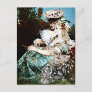 Hans Makart, Liebe (1875) Postkarte