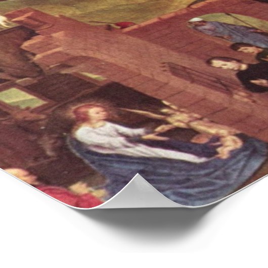 Hans Memling Art Poster (Ecke)