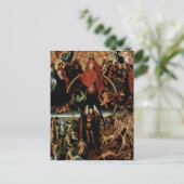 Hans Memling-Last Judgment with Archangel Michael Postkarte (Stehend Vorderseite)