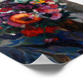 Hans Muller-Dachau Bouquet der Sommerferien-Blume Poster (Ecke)