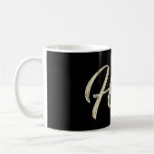 Hans Name whitegold Tasse Teetasse Kaffeetasse (Links)