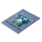 Hans - One-mit Augen Monster - Custom Spiral Noteb Notizblock (Linke Seite)