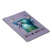 Hans - One-mit Augen Monster - Custom Spiral Noteb Notizblock (Rechte Seite)