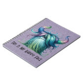 Hans - One-mit Augen Monster - Custom Spiral Noteb Notizblock (Linke Seite)