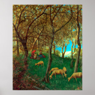 Hans Thoma Am Gardasee Poster