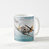 Hans von Hahn ,BF109E-4 Kaffeetasse (VorderseiteRechts)