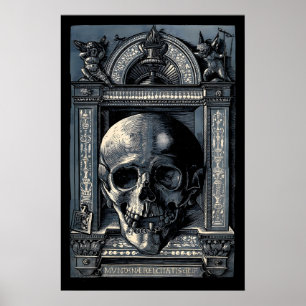 Hans Wechtlin Totendruck Renaissance-Holzschnitt Poster