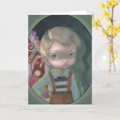 "Hansel" Greeting Card Karte (Gelbe Blume)