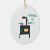 Hansel & Gretel Keramik Ornament (Rechts)