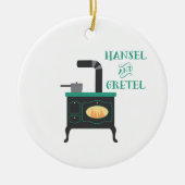 Hansel & Gretel Keramik Ornament (Vorne)