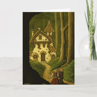 Hansel & Gretel Märchengrüße Karte