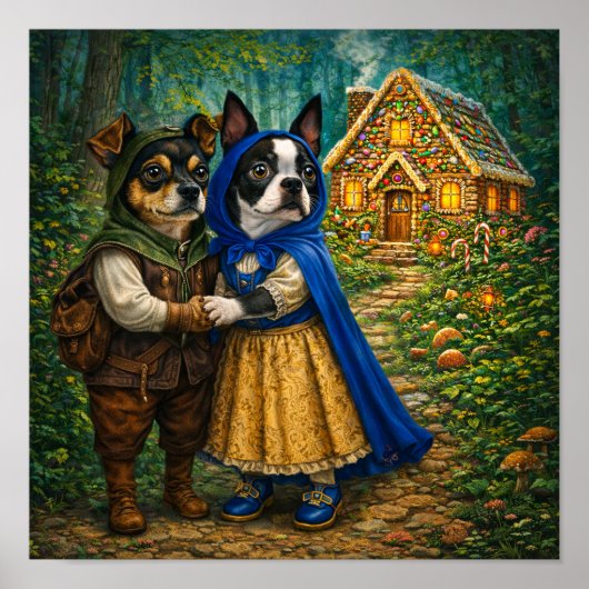 "Hänsel & Gretel" Poster (Vorne)