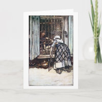 Hansel sperrte durch die Hexe ein