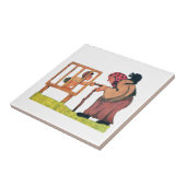 Hansel und die Hexe Fliese (Seite)