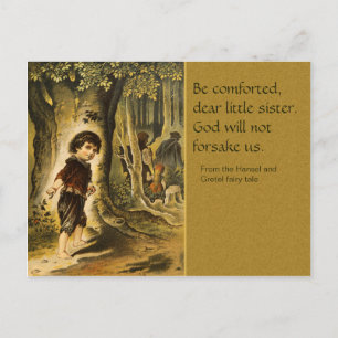 Hansel und Gretel CC0207 Fairy Tale Postcard Postkarte