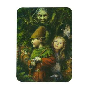 Hansel und Gretel Flexible Kühlschrankmagnet Magnet