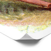 Hansel und Gretel treffen sich zur Hexe Poster (Ecke)