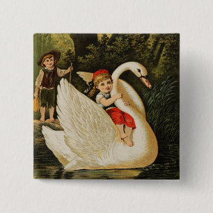 Hansel und Gretel und der Swan Button