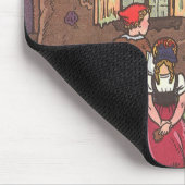 Hansel und Gretel, Vintage Märchen von Hauman Mousepad (Ecke)