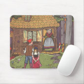 Hansel und Gretel, Vintage Märchen von Hauman Mousepad (Mit Mouse)
