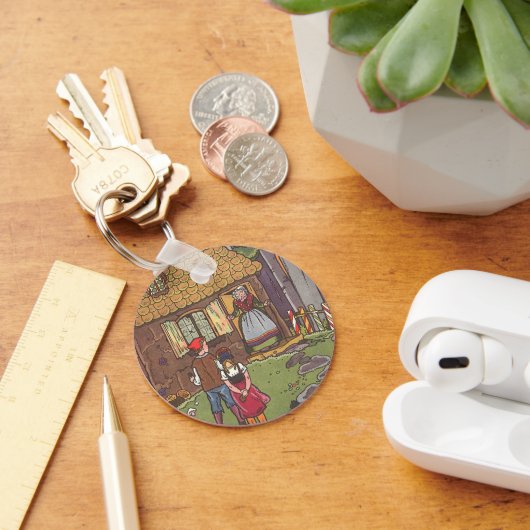 Hansel und Gretel, Vintage Märchen von Hauman Schlüsselanhänger (Schreibtisch)