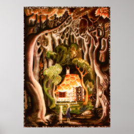 Hansel und Gretel von Kay Nielsen Print Poster