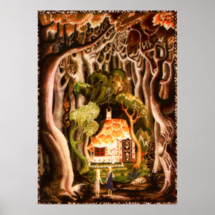 Hansel und Gretel von Kay Nielsen Print Poster