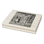 Hansel und Grettel Gummistempel (Stempel)