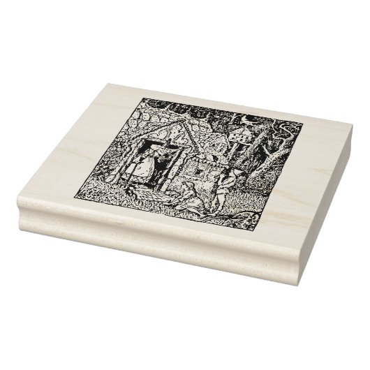 Hansel und Grettel Gummistempel (Stempel)