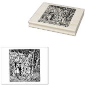 Hansel und Grettel Gummistempel (Stempel)