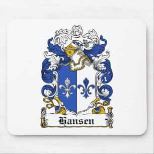 Hansen Familienwappen Mousepad