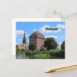 Hansestadt Demmin, Mecklenburg-Vorpommern Deutsch  Postkarte