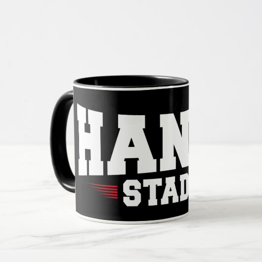 Hansestadt-Tasse - Kaffeetasse (Vorderseite Links)