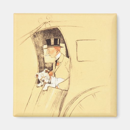 Hansom Cab Magnet (Vorne)